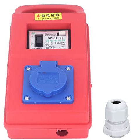 Stromverteiler, 220-250 V, Tragbares, Tragbares, Temporäres Steckdosen-Verteilerkasten-Panel für den Bau und den Außenbereich