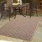 Teppich-Traum In- und Outdoor-Teppich Rautenmuster robust modern Terrasse Balkon Garten wetterfest Jute-Look 200 x 290 cm