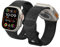 Caseology Parallax Apple Watch Strap Band Compatible with Apple Watch Ultra (49mm), Series 8/7 (45mm), Series 6/5/4/SE2/SE (44mm) and Series 3/2/1 (42mm) - Matte Black