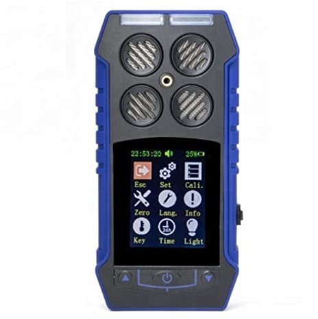 Monitor de calidad del aire Detector portátil de gases múltiples BH-4S Detector 4 en 1 con CE y ATEX, Respira con facilidad(3 in1 gas detector)