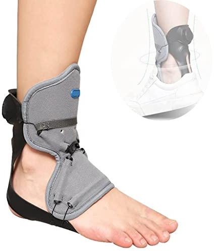 Férula De Soporte para Pie Caído, Ortesis De Caída De Pie, Férula De Apoyo para Caída Del Pie para Entrenamiento De Rehabilitación De Lesiones Nerviosas De Pie Caído Right,Small