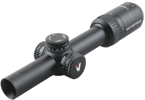 Victoptics OPSL22 S6 1-6x24 Zielfernrohr für Sport, Airsoft und Jagd, Luftgewehr, Ziel-Visier, Gewehrzielfernrohr, Rifle Scope, umfangreiches Zubehör