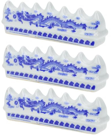 LALAFINA 1 Satz Bürstenhalter Pinsel Aufbewahrung Pinselaufbewarung Pinselhalterung Stylofon Löschpapier Pinselwascher Zum Lackieren Pinsel Stift Rest Kalligraphie-pinselauflage Keramik 3st