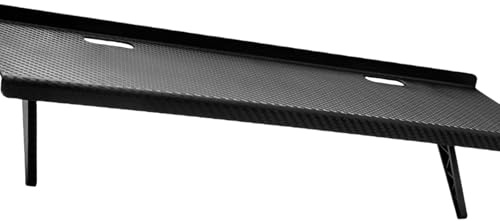 pumpumlia Scaffali multifunzionali per televisori e convertitori rack regolabile per schermi e monitor per computer da ufficio, stand per esposizione da tavolo