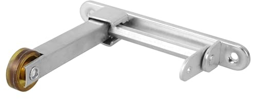 Gadpiparty Secuenciador de Puertas Dobles de Acero Inoxidable Cierre Automático para Pasillos Estrechos Selector Mecánico Sistema Seguro y Fácil Instalación