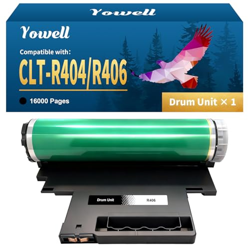 Yowell CLT-R404 CLT-R406 Tambor de imagen compatible para Samsung CLT-R404 CLT-R406 para Samsung C480W C480FW para Xpress C480W C480FW C410W C430 C430W C460 C460FW CLP-360W 60 CLP 365 CLX-3305FW CLX