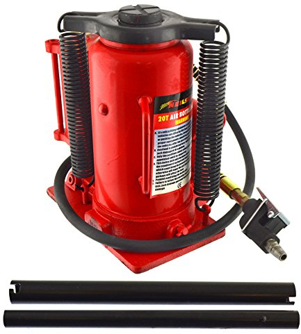AB Tools Air Powered Hydraulic Bottle Jack with Manual Pump 20 Ton / 20,000 Kgs AN150