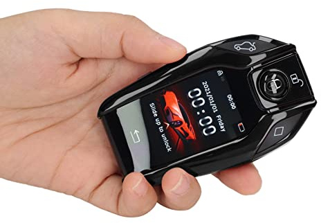 Universal TK800 LCD Touch Screen Smart Key Remote Keyless Entry Elettronica per auto Avviatori remoti per tutti i modelli di pulsante motore Start Stop(Nero)