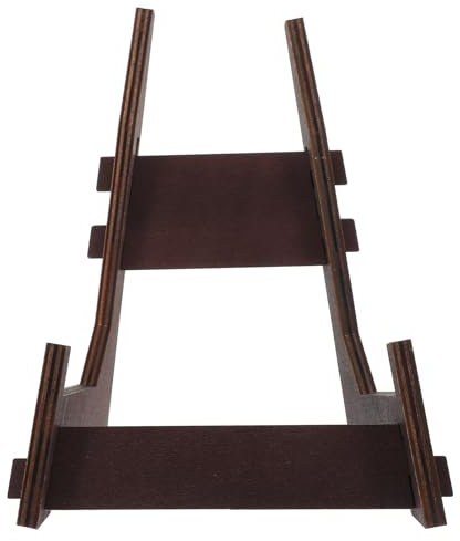 IMIKEYA Picture Frame Stand Rustic Decorative Display Easel for Photos Plates Menus Stable Base Design for Kitchen Restaurant Use Dinning Room Decorative Stands