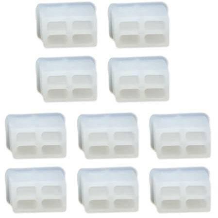 ZEPFJHE 10 tapas protectoras de puerto para un fácil uso y compatibilidad con múltiples dispositivos de fibra óptica