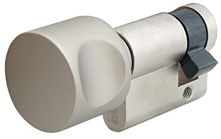 ISEO F5 Demi cylindre avec bouton