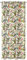 Elbersdrucke Gardine Ösenschal Jungle 03 bunt Blickdicht 255 x 140 cm Vorhang für Wohnzimmer Schlafzimmer Flur 200435