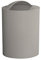 Gedy G-Eye Gettacarta Tortora Chiaro, Misure e Peso Cestino Bagno: 26,5X19X19 CM & 0,25 kg, Realizzato in Resine Termoplastiche, Pattumiera Bagno Design R&S, 100% Made in Italy