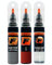 FIRANTO Lackstift Autolack Reparaturset für Volvo 725 Fusion Red - 3-in-1 Autolack Kratzer Reparaturstift 15ml Grundierung, Klarlack