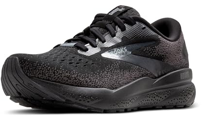 Brooks Damen Ghost 16 GTX Sneaker, Black Black Ebony, 41 EU