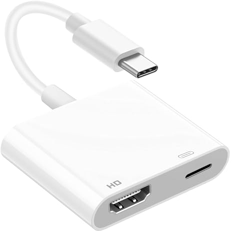 Adaptateur USB C vers double HDMI, prend en charge l'adaptateur multiport USB-C vers USB C 1080p 4K, compatible avec les ports Thunderbolt 3/4, pour MacBook Pro Air, iPad, Chromebook, XPS Acer, HP