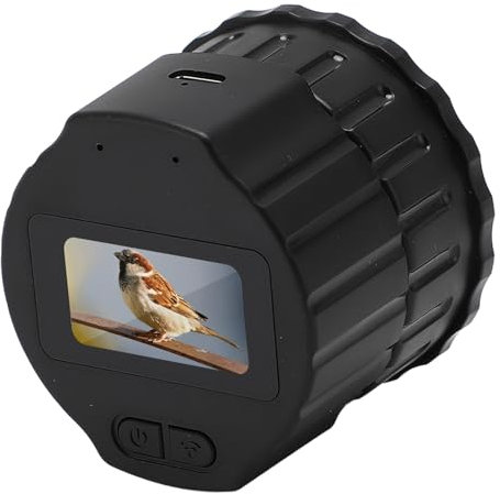 Elektronisches WiFi-Okular, 16 MP 1080P-Teleskop-Okularkamera mit 1,5-Zoll-IPS-Bildschirm, 150 Minuten Nutzungszeit, Digitale Teleskopkamera, Kompatibel mit 28-mm-50-mm-Teleskopen