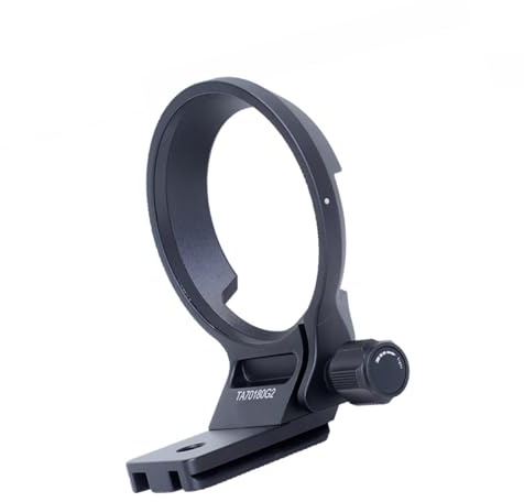 Collier d'objectif en métal pour trépied avec trous de 0,6 cm et 3/8 pour appareil photo IS-TA70180G2 pour les amateurs de photographie