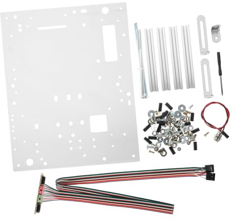 Gadpiparty Open Frame Computer Case Motherboard Bracket Usb Panel Small Size Open Air Pc Chassis for and Uatx Motherboards Desktop Accessory