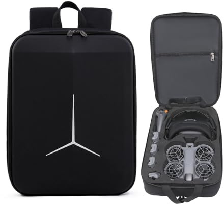 LiLiTok Bolsa de transporte para DJI Neo 2 Mochila Goggles N3 Bolsa Resistente a Golpes Maleta Bolsa de Almacenamiento para DJI Neo 2 Accesorios Drone Control Remoto Baterías