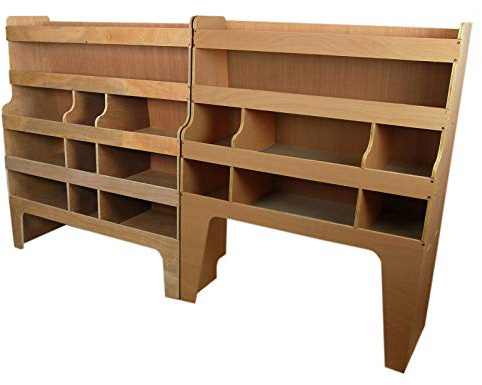 Fahrzeugeinrichtung Autoregal Lieferwagen Fahrzeugregal Fahrzeugausbau (Ford Transit Custom SWB & LWB)