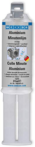 WEICON Colle Minute Aluminium / Résine époxy deux composants / Prise rapide