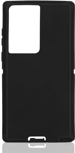Replacement TPE Rubber Outer Skin Compatible with Otterbox Defender Case for Samsung Galaxy S22 Ultra Black