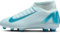 NIKE Jr. Mercurial Superfly 10 Club, Sneaker, Glacier Blue Black, 35 EU