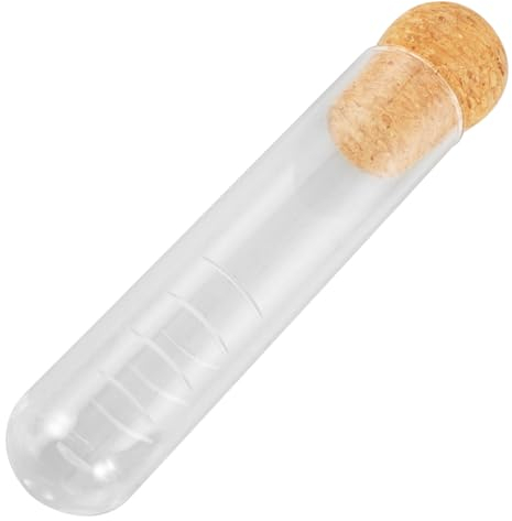 SHOWERORO Accesorio De Té Infusor De Tubo De Vidrio Filtro De Té Práctico y Duradero