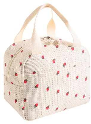 pclapora Bolsa Termica Porta Alimentos, Bolsa Comida Trabajo, Almuerzo Portatil, Portatil Lunch Bag, Porta Alimentos para Almuerzo, Exteriores Picnic, Colegio, Trabajo