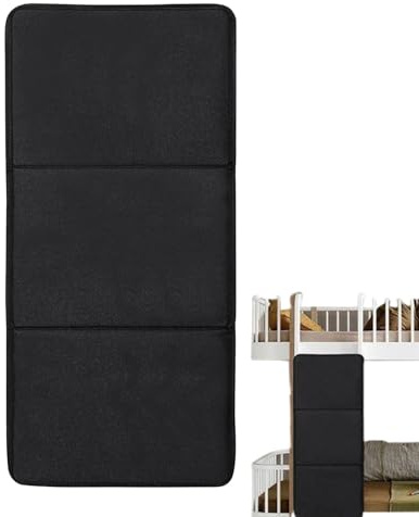 Tapis d'échelle de lit superposé – Protection contre les chutes | Plaque de verrouillage pliable, coussinets de sécurité réglables pour empêcher les enfants d'escalader les meubles de chambre à