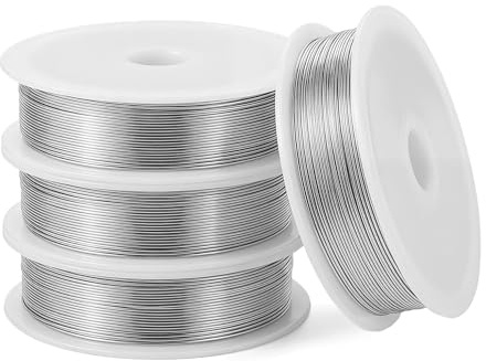 4 Rouleau Fil de Fer Souple Loisir Creatif pour La Fabrication de Bijoux