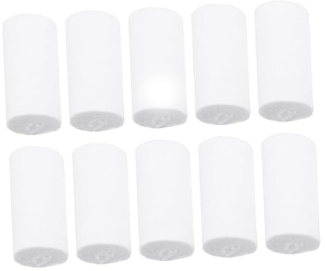WESIEVYA 10pcs Gauze Rolls 8x600cm First Aid Wrap Compression Bandages Disposable Emergency Wound Dressing for Hospital Clinic Use