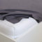TRAUMSCHLAF Edel-Linon Bettlaken Haustuch anthrazit, 150x250 cm