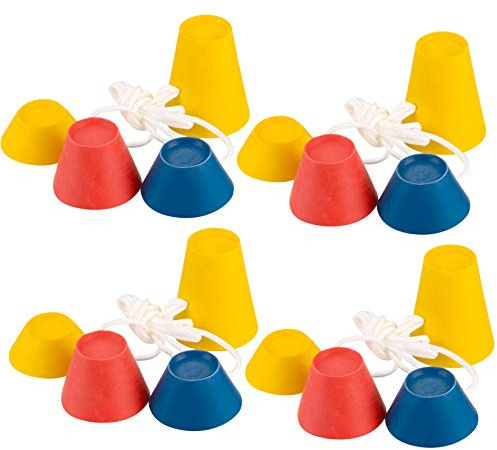 PanBeiQiWEU Jumbo Golf Tees Gummi, Winter Golf Tees Gummi, Verschiedene Höhen und Mehrfarbig Gummi Golf Tees für frostige Tage, 4er-Set
