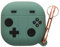 kwmobile Silicone Case Compatible with Samsung Galaxy Buds FE Case Cover - Game Controller Green/Black