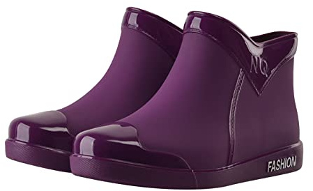 Bottes Pluie Femme Botte Santiag Caoutchouc Chaussure Cuir Fantaisie Santiags Boots Hiver Elegante Confort Bottine Classic Equitation Bottines Neige Impermeable