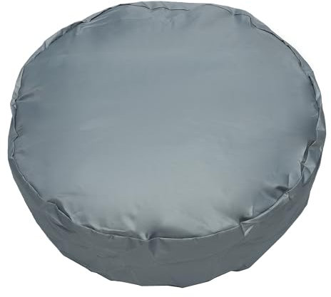 Hihaha Copertura Pneumatici Tire Totes/Tire Totes per Auto/Resistente Tessuto Oxford 210D Larghezza 60cm Altezza 62.5cm Adatta Pneumatici Diametri 20 a 22 / 1 Pezzo Grigio