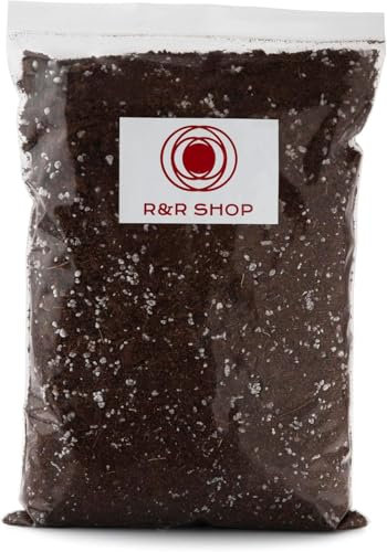R&R SHOP – Terriccio Professionale CE per Piante Carnivore, solo materie prime Europee,Torba Bionda e Perlite espansa, consentito in Agricoltura Biologica (20L)