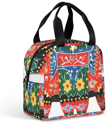 BVKWNTSA Zaino da donna alla moda con corridore svedese Dala Horse Folk Princasual da donna, per soddisfare le esigenze di viaggio, una scelta alla moda e versatile, Stile:, 22*20*13cm
