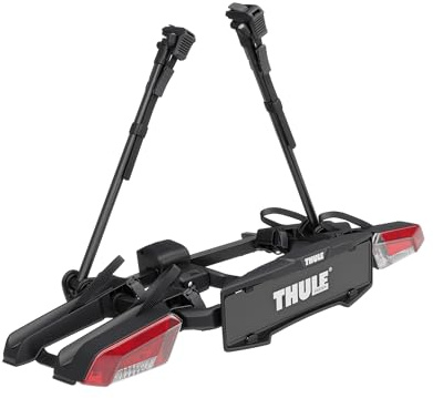Thule Velolite Portabici Da Gancio Traino Black, 2 bikes