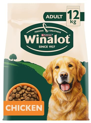 WINALOT Adult Chicken Dry Dog Food 12kg
