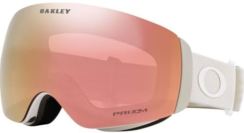 Oakley Flight Deck Medium Cool Grey wPrzm Rose Gold Snow Goggle