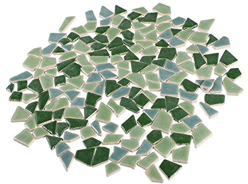 BESPORTBLE 200g Carreaux De Céramique Émaillés Irregulière Pour Petits Pour Décoration