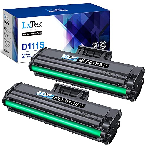 LxTek Purify MLT-D111S MLT-D111L Sostituzione Compatibile per Samsung D111L D111S Toner per Xpress SL M2070 M2070W M2070FW M2026 M2026W M2020 M2020W M2022 M2022W M2021 M2021W M2078W (Nero, 2-Pack)