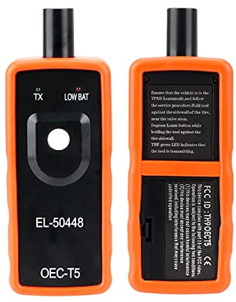 MURRAYLE Auto Tpms. Reifendrucksensor Reifendrucküberwachungssystem Batterie Digital LCD Auto externe Alarmsysteme anzeigen (Color : TPMS Reset Tool)