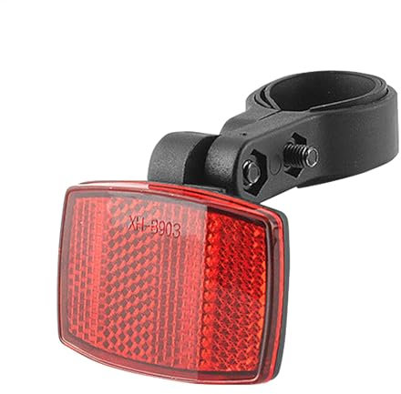 Fahrradreflektoren für Fahrräder für Erwachsene, Fahrradreflektoren für Nachtfahrten | Fahrrad-Rückreflektor wasserdicht,Hochreflektierendes Zubehör, Nachtwarntafel für Fahrräder, E-Bikes, Motorräder,