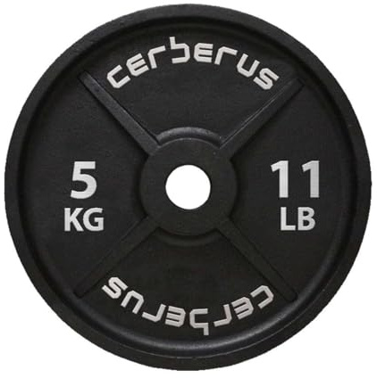 CERBERUS Strength Cast Iron Olympic Plate (5kg / 11lb)