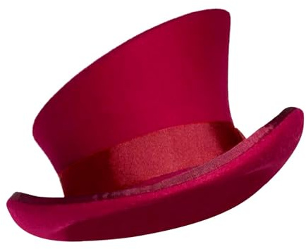 Cappello per bambino invernale con cilindro asimmetrico, cappello di lana da donna, unisex, cappello steam punk, cappello cilindro, alla moda, per piloti, RD1, Taglia unica