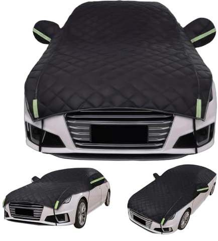 Halbgarage Abdeckung Wasserdicht Für BMW Z4 G29(2018-2023), Hagelschutz Auto, Abdeckung Winter, Autoabdeckung Vollgarage mit Regen- und Sonnenschutz, Staubdicht und Schneefest-l145